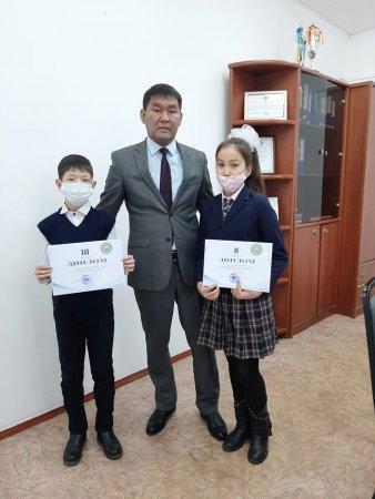 Қалалық пән олимпиадасынан жүлделі орындарға ие болдық