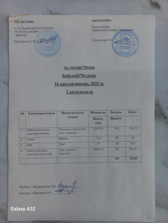 16.01.24 Ас мәзірі