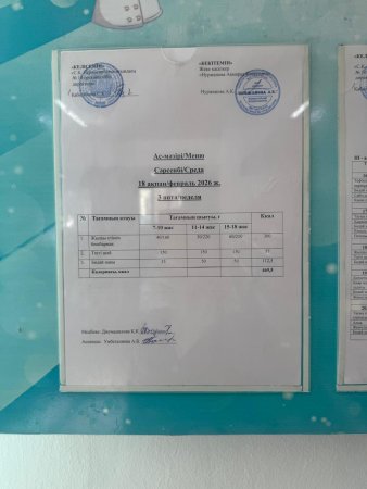 Ас мәзірі 18.02.2026
